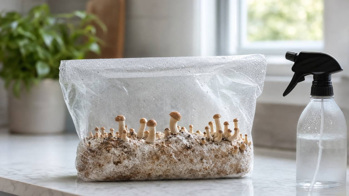 Cómo cultivar tu propio pan de setas: guía para principiantes