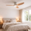Cómo elegir un ventilador de techo silencioso para dormitorio y salón