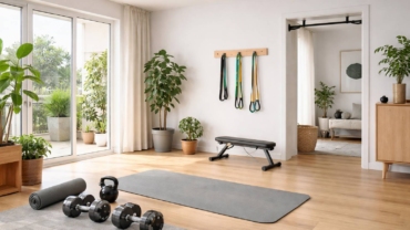 Gimnasio en casa: equipamiento básico y cómo montarlo con poco presupuesto