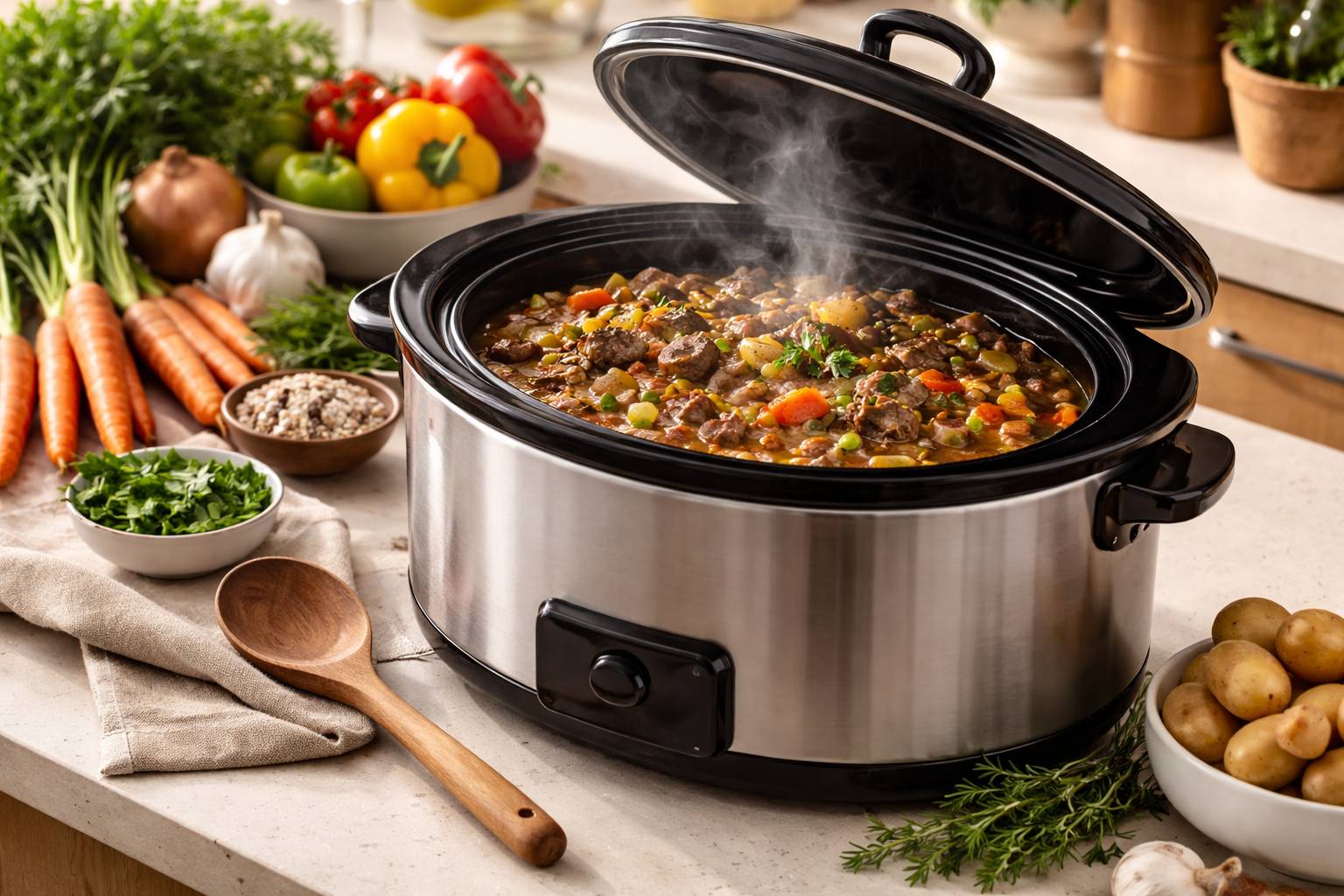 Olla de cocción lenta: beneficios, usos y claves para elegir la mejor para tu cocina