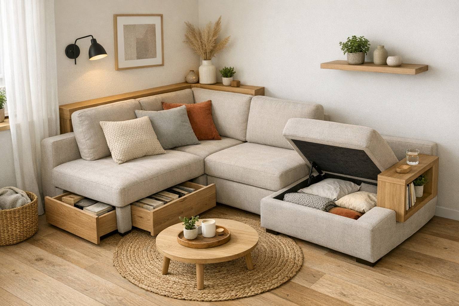Sof&aacute;s a medida para pisos peque&ntilde;os: ideas para aprovechar cada rinc&oacute;n
