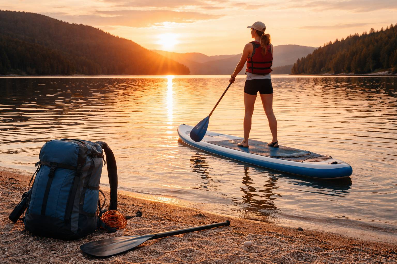 Tabla de paddle surf hinchable para principiantes: cómo elegir tamaño, grosor y accesorios